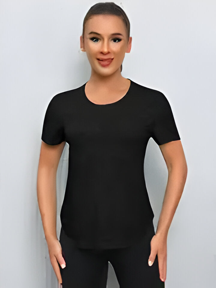 Damen Atmungsaktives Sport T Shirt Frauen