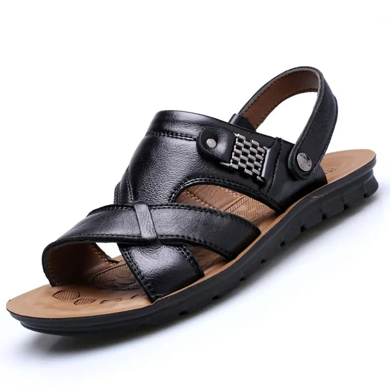 Modische Pu Leder Sandalen
