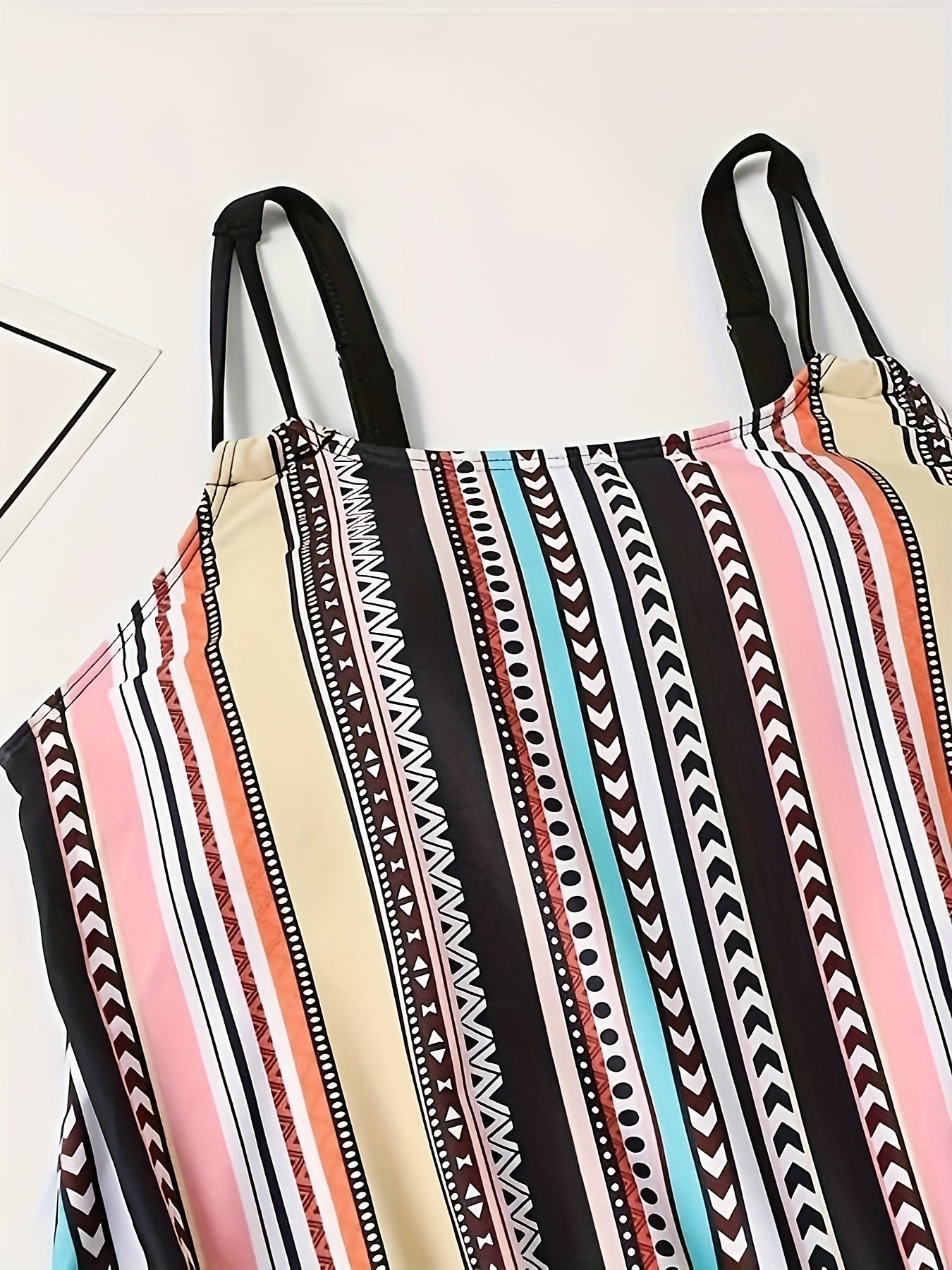 Damen Muster Tankini Top