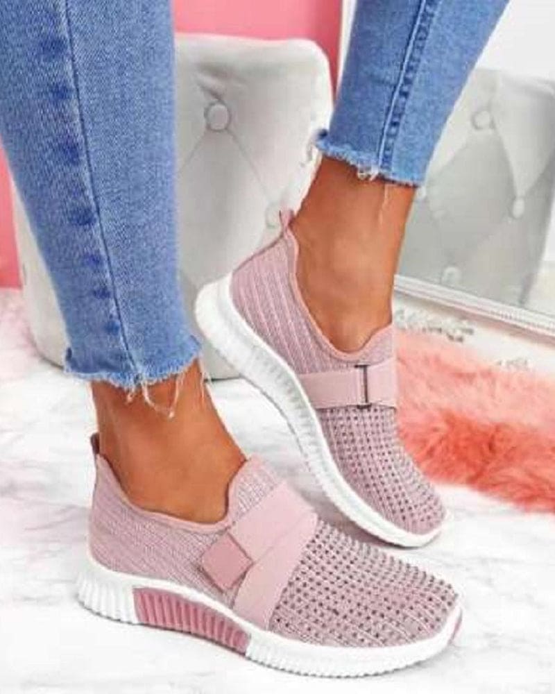 Fudus | Sneakers in Einer Farbe Mit Warmen Perforationen