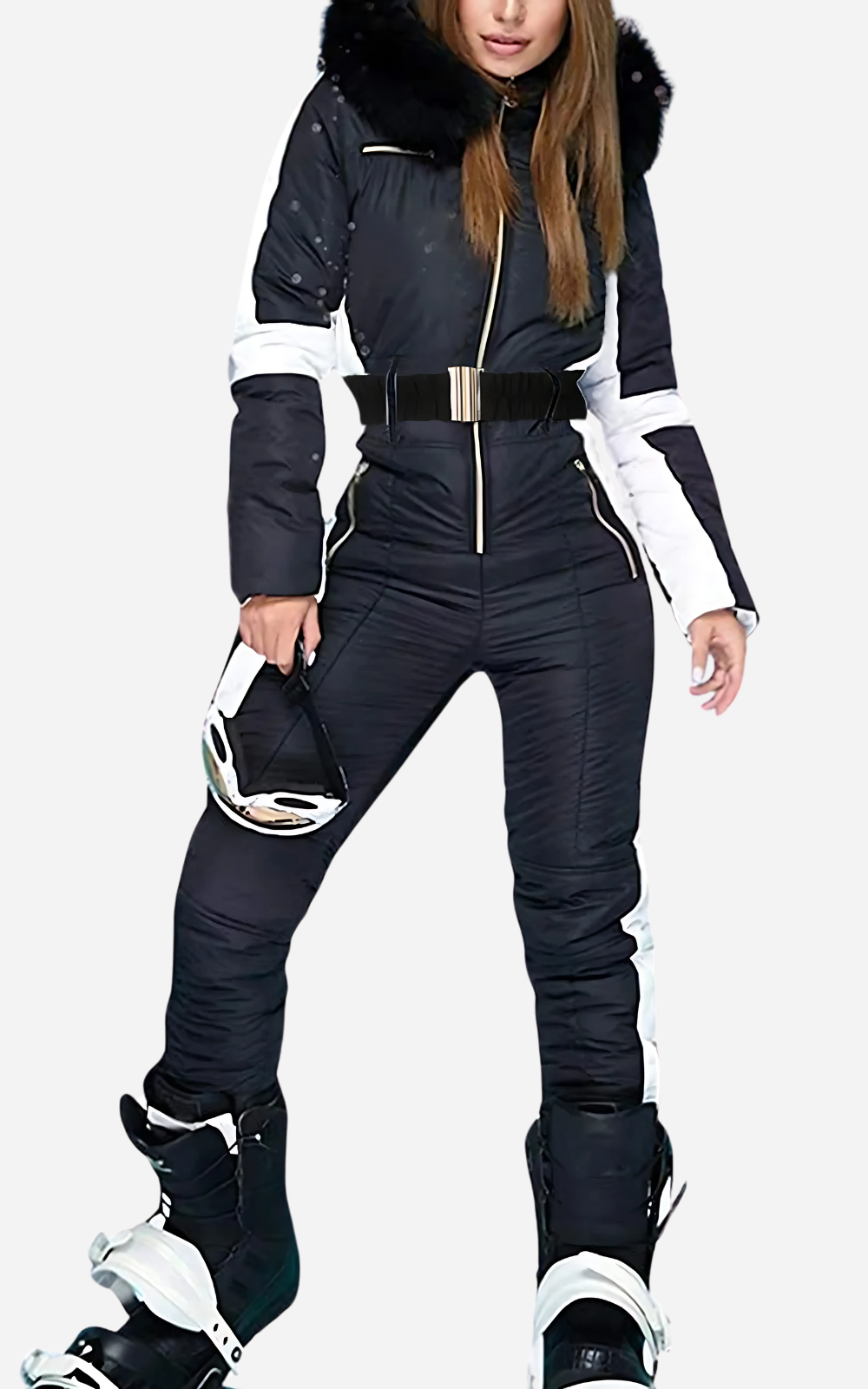 Damen Eleganter Ski Overall