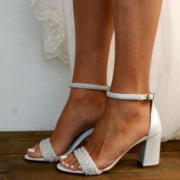 Damen Elegante Hochzeitssandalen