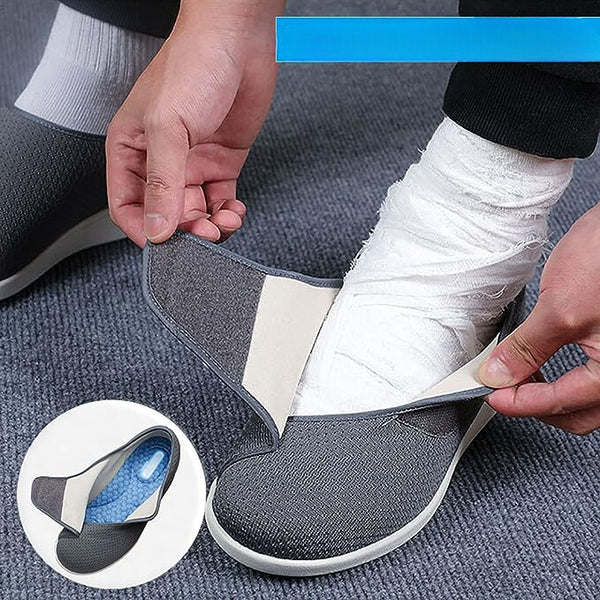 Damen Komfortschuhe Diabetiker Verstellbar