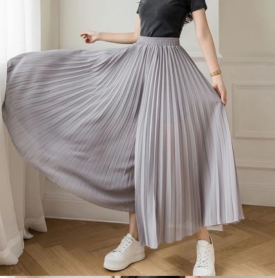 Damen Bundfaltenhose mit Hoher Taille