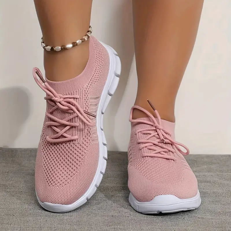 Damen Atmungsaktive Orthopädische Mesh Sneaker Für Komfort