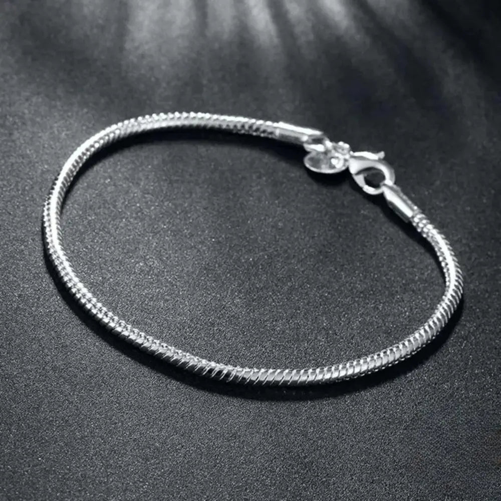 Damen Charm Armband Aus 925 Sterling Silber