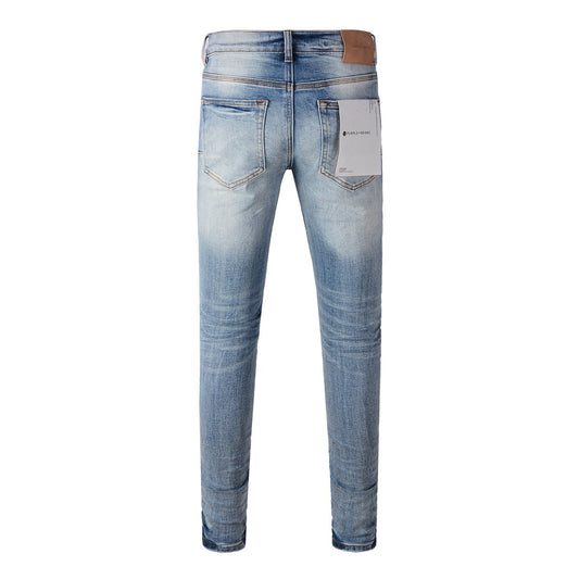 American High Street Blue Patch-Jeans