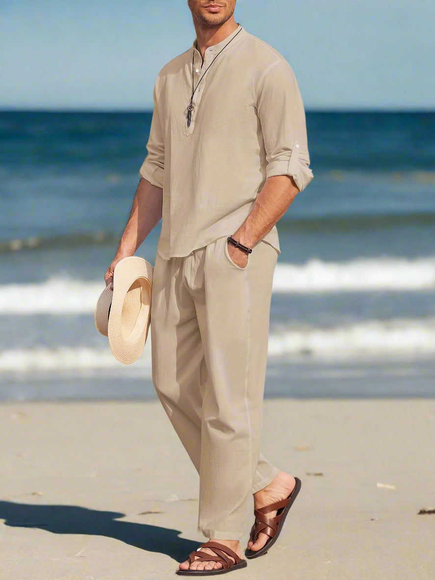 Herren Leinen Satz Leicht & Nachhaltig