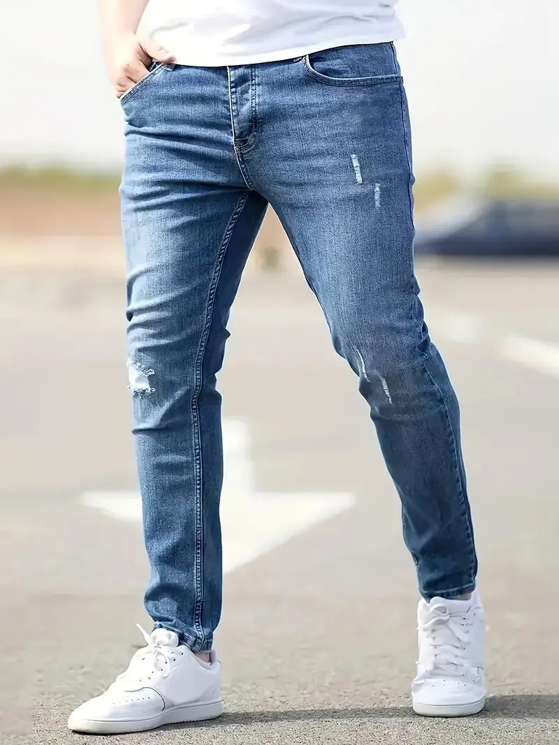 Fudus | Slim Fit Stretch Jeans Im Amerikanischen Stil