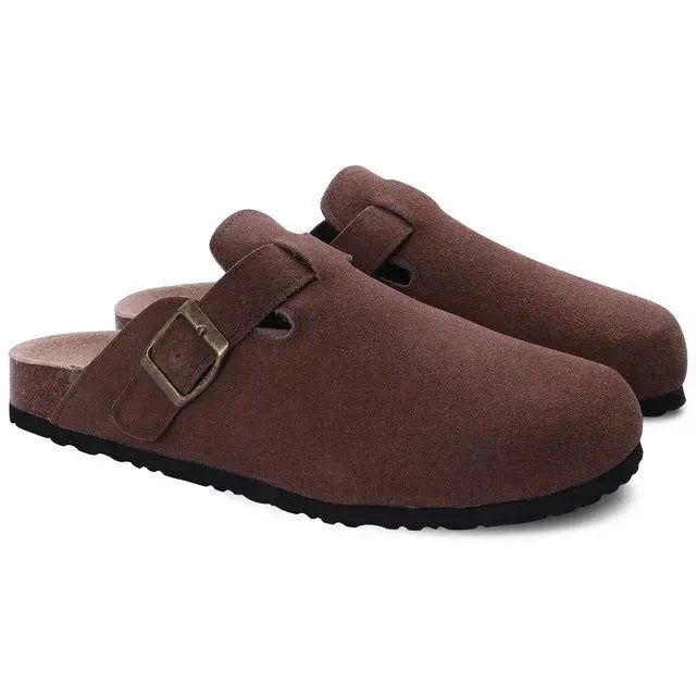 Herren Wildleder Slipper