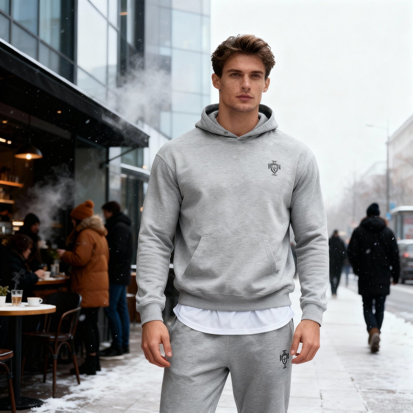 Herren Streetwear Trainingsanzug Luxus