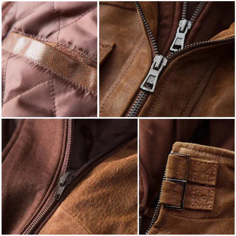 Herrenjacke Mit Doppeltem Kern