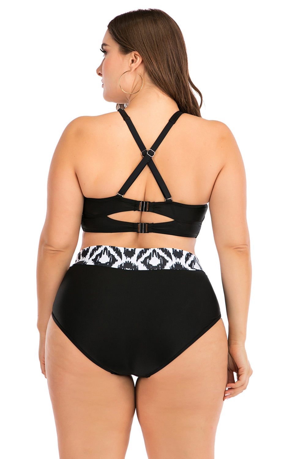 Boho Bikini Set Geometrisch Push Up