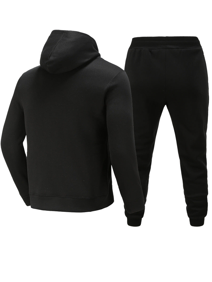 Damen Hoodie und Jogginghose Set mit auffälligem Sportlogo Fudus