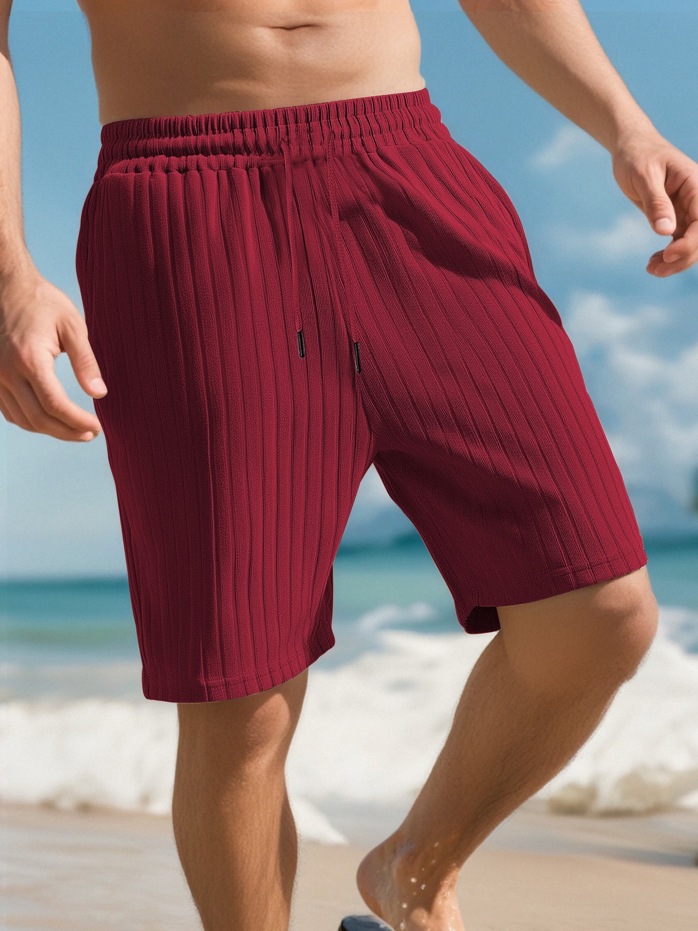 Badeshorts Herren Feuchtigkeitsregulierend Elastisch