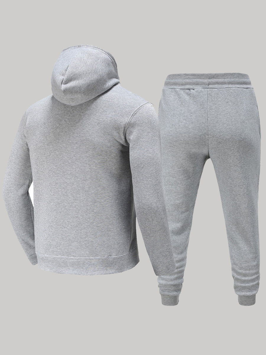 Damen Hoodie- und Jogginghose-Set mit lässigem Logoaufdruck Fudus