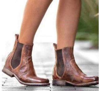 Damen Elegante Chelsea Boots aus hochwertigem Leder Fudus