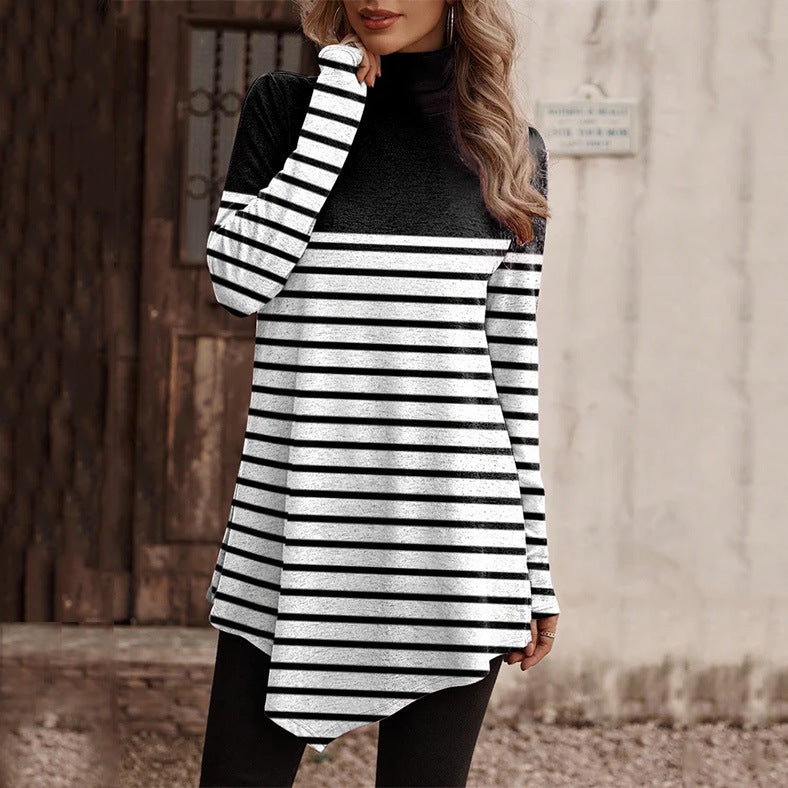 Damen Elegantes und modernes Longshirt Fudus