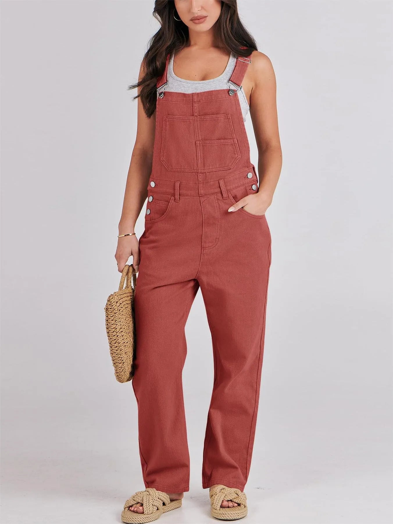 Damen Lässiger Bequemer Overall