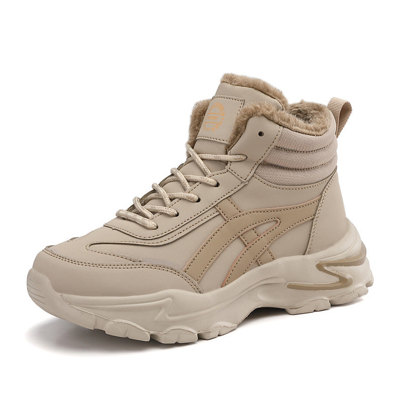 Damen Sportliche High-Top Sneaker Fudus