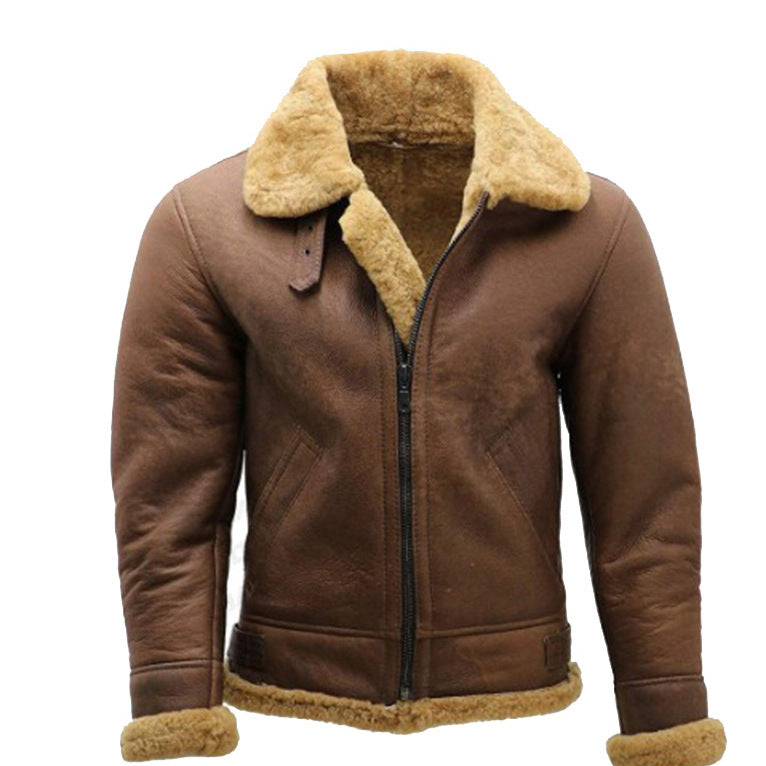 Herren Fliegerjacke mit luxuriösem Fleecefutter Fudus