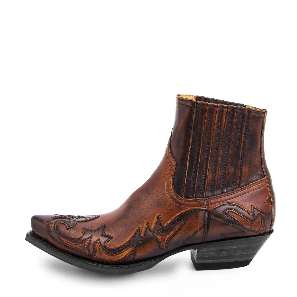 Fudus | Leder Cowboystiefel Herren