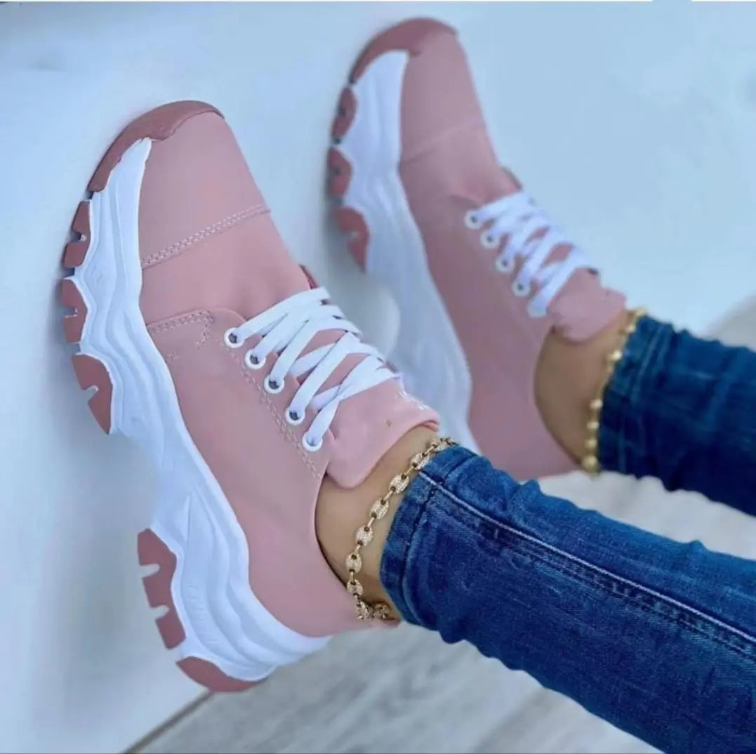 Fudus | Plateau Sportschuhe Für Damen Spaziergänge Und Lässige Freizeit