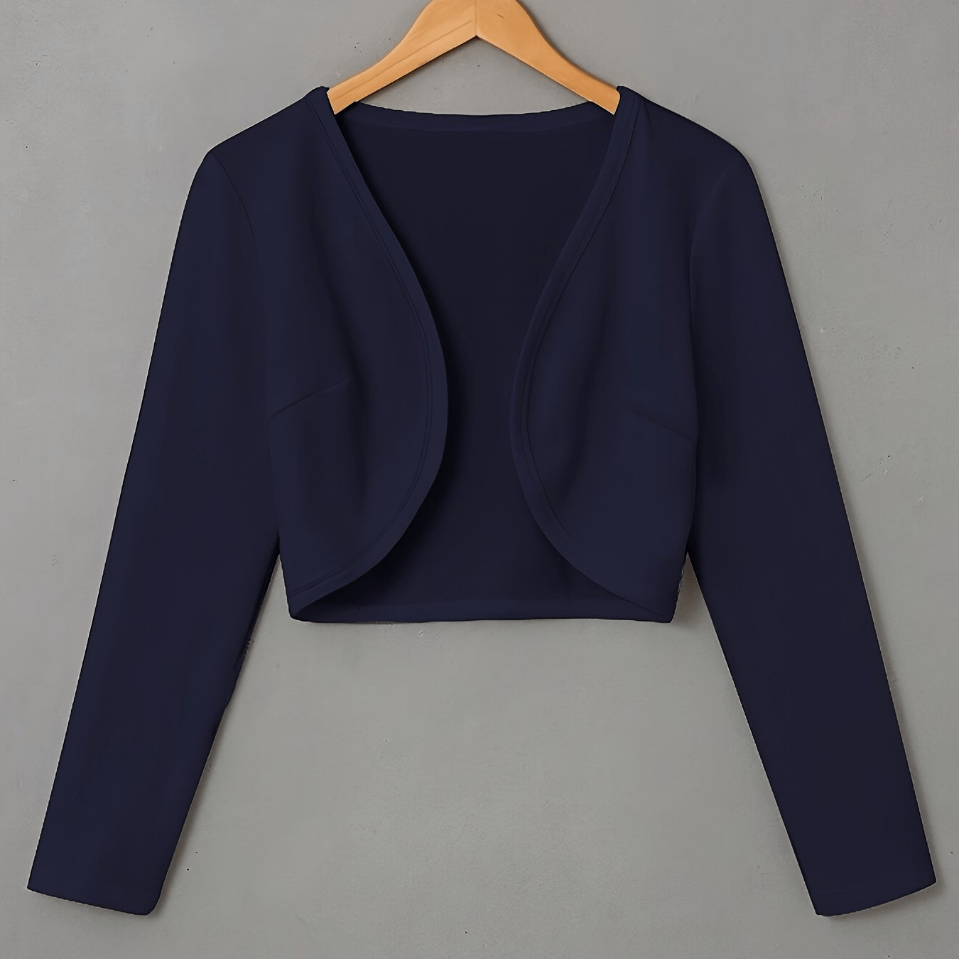 Damen Eleganter Bolero Blazer Vielseitiger Stil