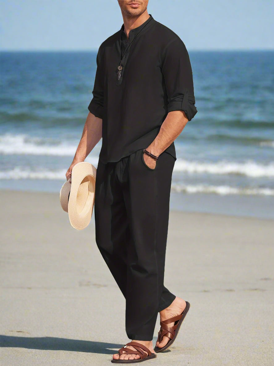 Herren Leinen Satz Leicht & Nachhaltig