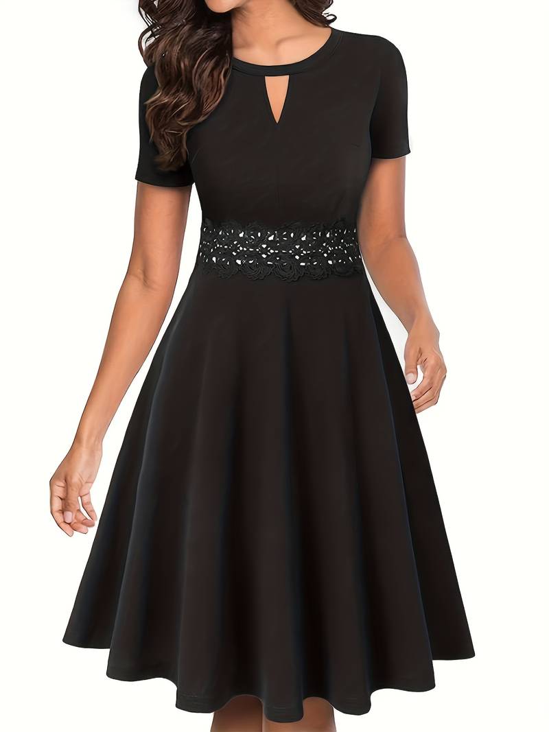 Fudus | Stilvolles Kleid mit betonter Taille für Frauen