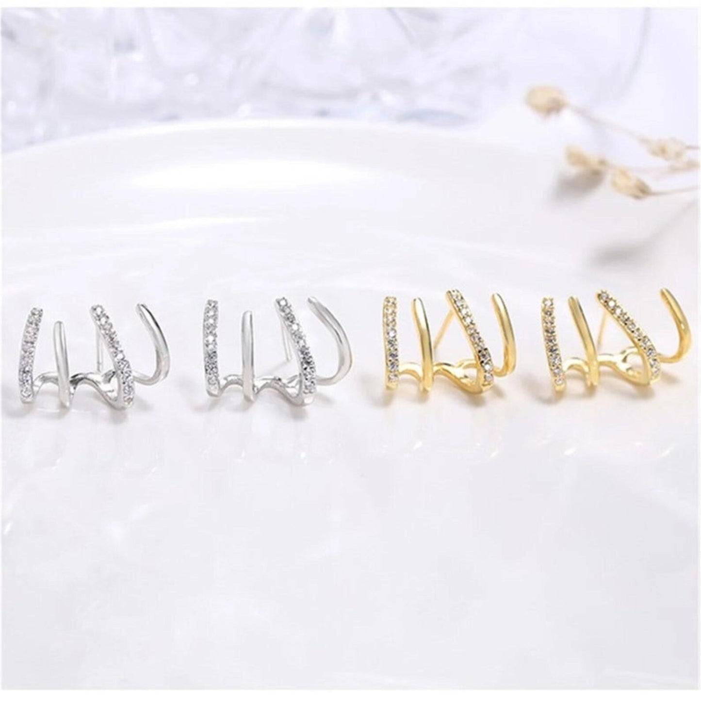 Fudus | Vierzackige Ohrringe