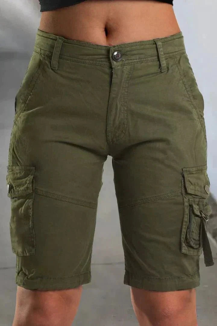 Fudus | Stilvolle Kurze Cargo Hose Für Damen