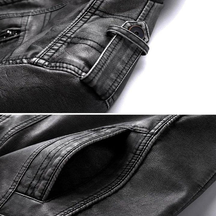 Limitierte Lederjacke für Herren