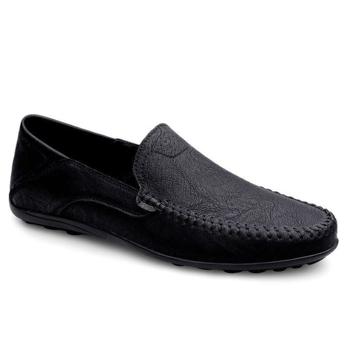 Herren Mokassins Klassische Lederloafers