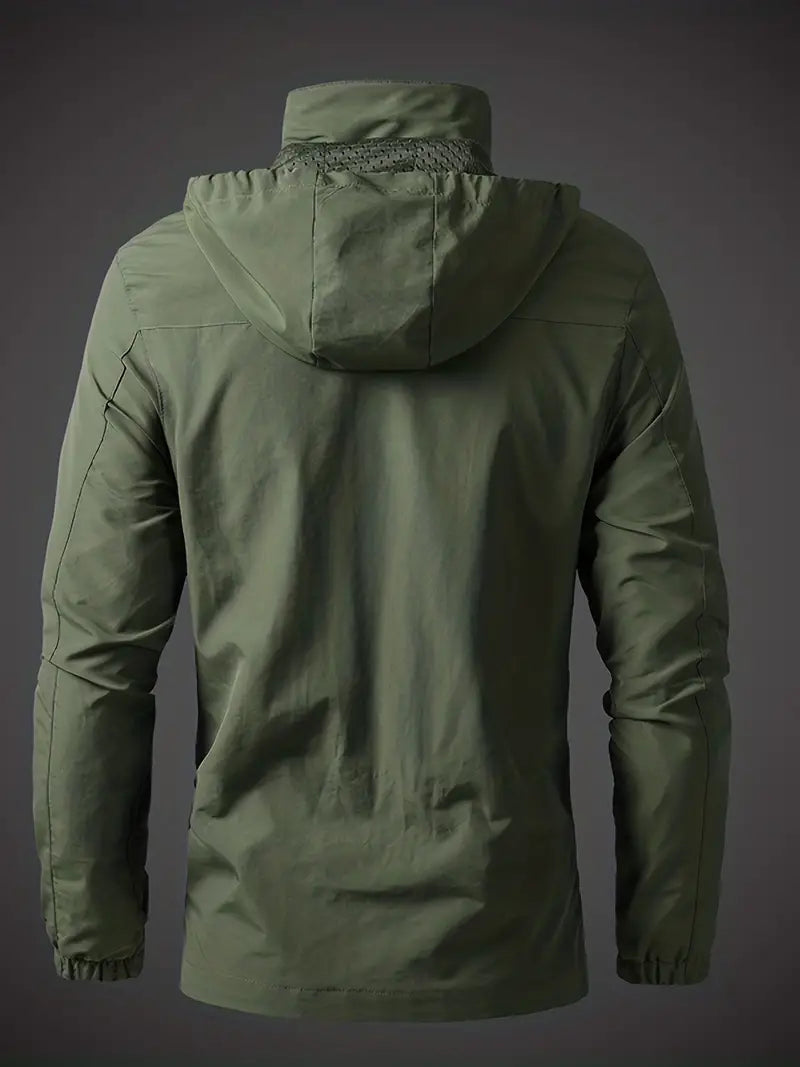 Herren Winddichte Outdoorjacke Für Alle Aktivitäten