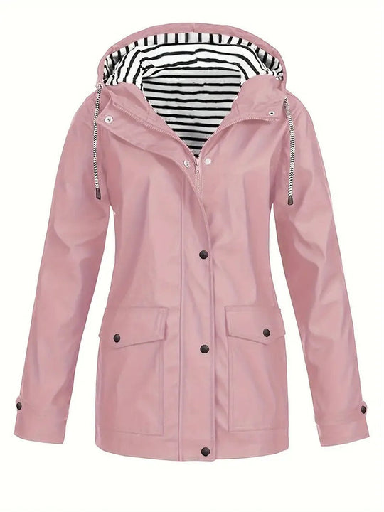 Regenjacke Wetterfest Eleganz Echtheit