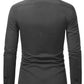 Fudus Herren Slim Fit Hemd - Einfarbiges Elegantes Langarmhemd