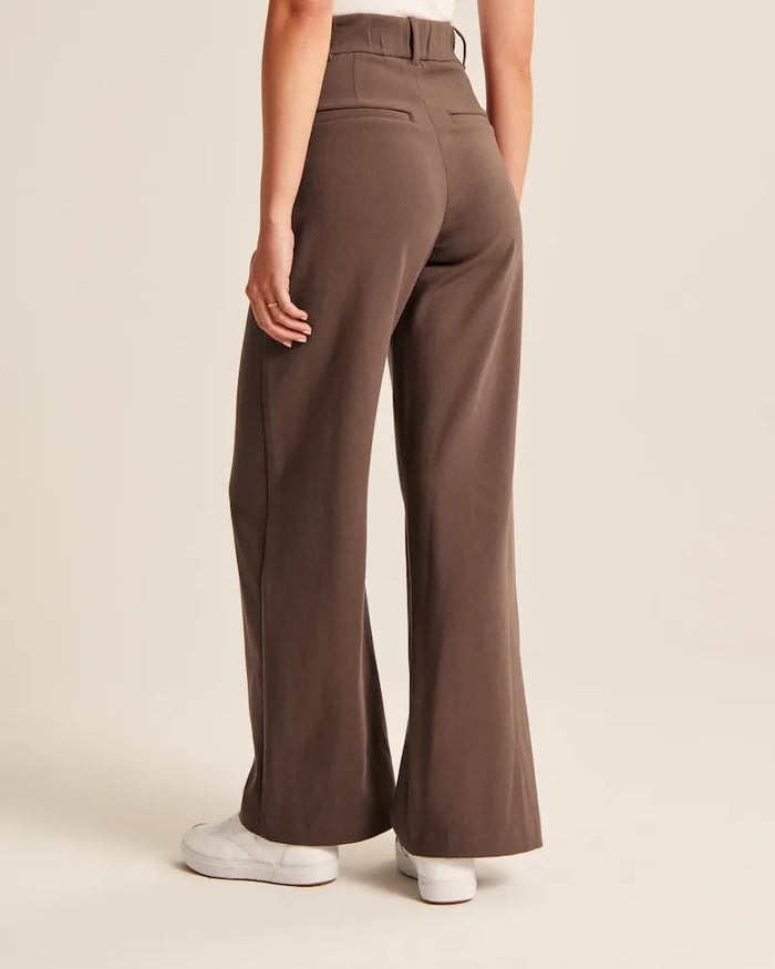 Tailored Pants mit weitem Bein für Frauen