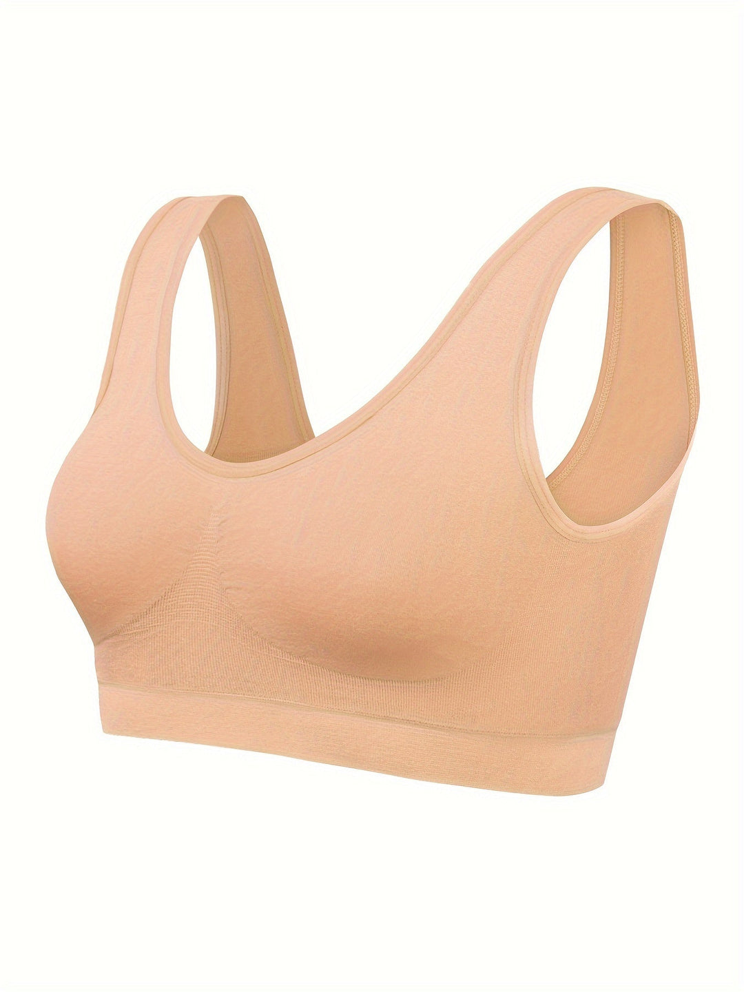 Tanktops Sport Bh Set Einfarbig Nahtlos