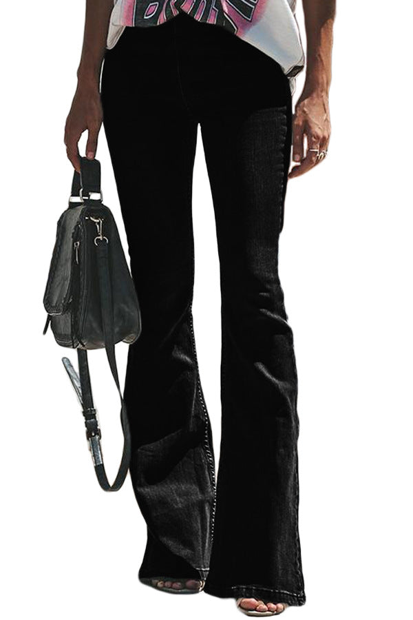 Damen Flared Jeans mit hohem Bund