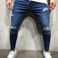 Herren Zerrissene Jeans