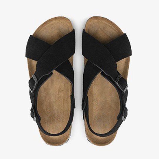 Damen Bequeme Sandalen Mit Kreuzriemen