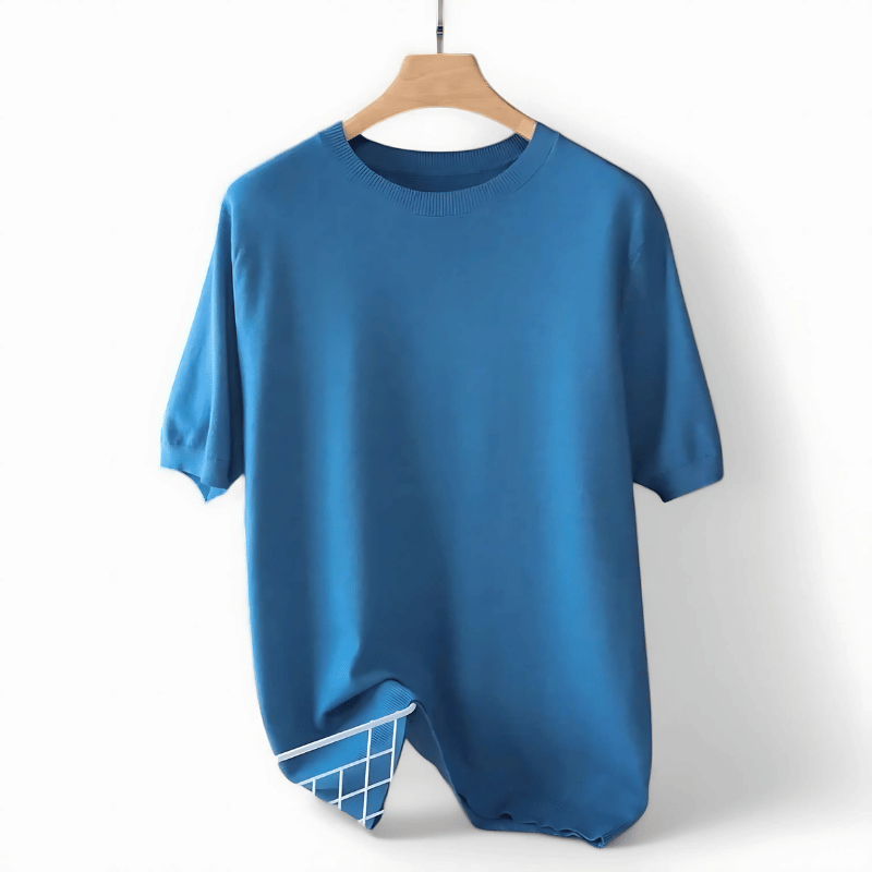 Herren Hochwertiges Merino Woll T-Shirt