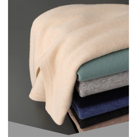 Herren Weicher V-Ausschnitt Pullover