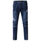 Herren Zerrissene Jeans
