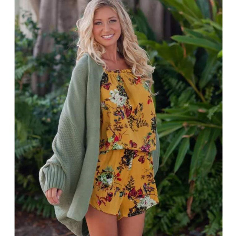 Damen kuschelige Strickjacke mit offenem Design Fudus