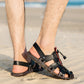 Herren Bequeme und modische Ledersandalen