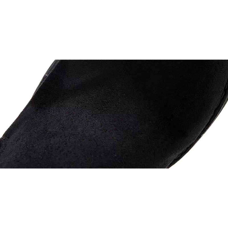 Damen Overknee Stiefel mit Blockabsätzen und Schnürung