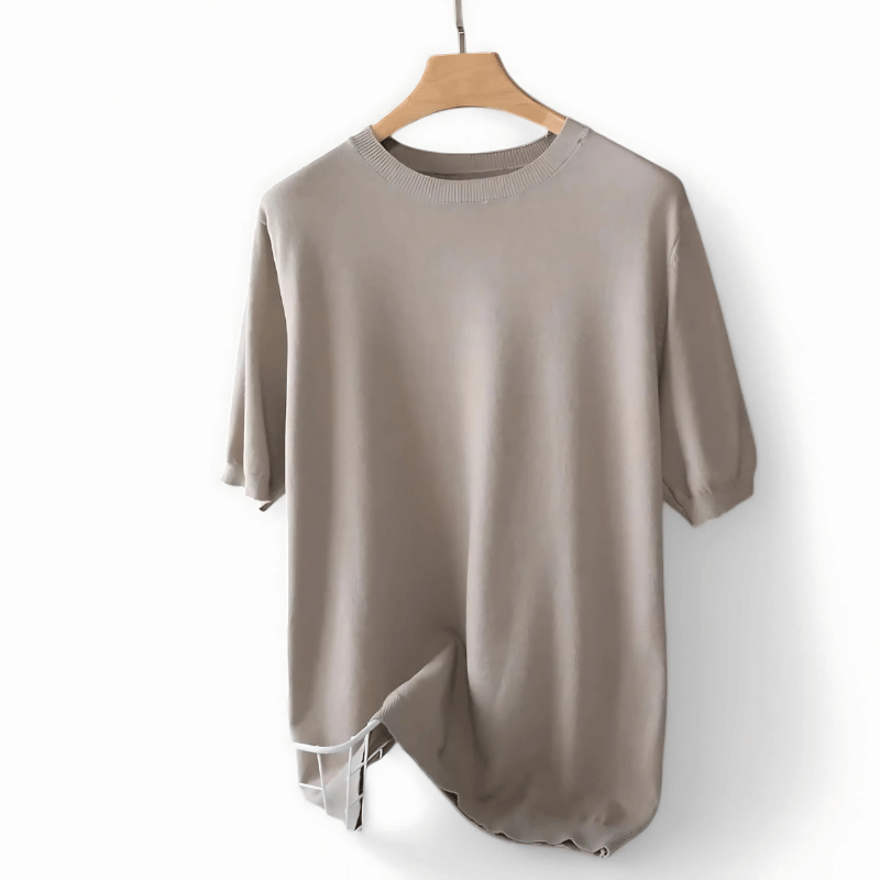 Herren Hochwertiges Merino Woll T-Shirt