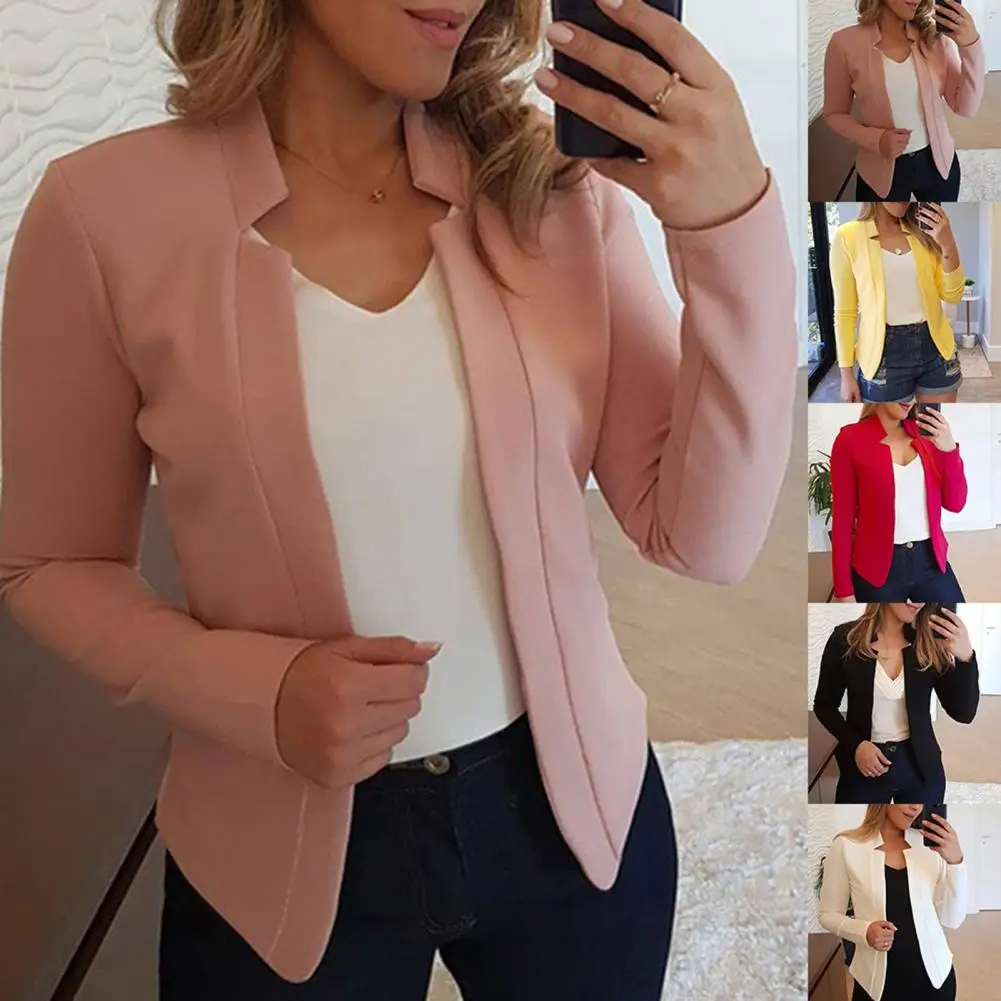 Fudus - Slim Fit Damen Blazer Mit Eleganten Details - Perfekt Für Die Arbeit